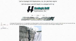 Desktop Screenshot of geologicdrill.com